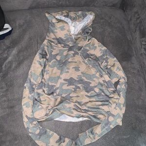 Lightweight camo hoodie